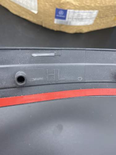 Schutzleiste hinten links Mercedes-Benz W168 (B66880146)